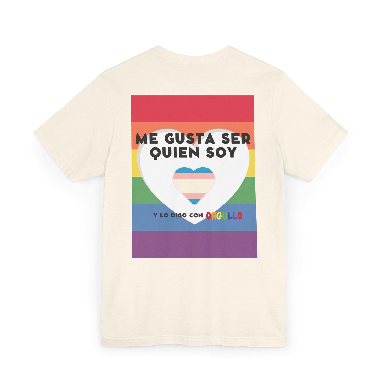 🏳️‍🌈 Me gusta ser quién soy y lo digo con orgullo 🏳️‍⚧️ - Pride Month - ❤ LOVE IS LOVE ❤ - Unisex T-Shirts Jerseys - Alex's Store -  - 